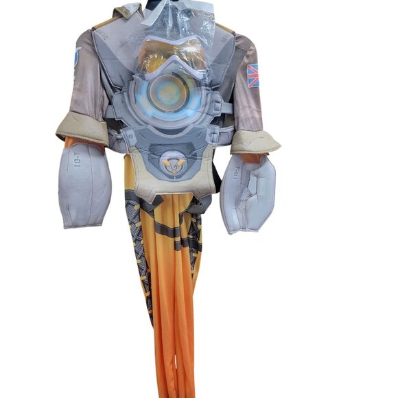 Overwatch Tracer Deluxe Child Halloween Costume Medium - Picture 3 of 7